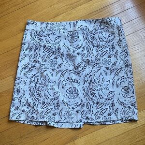 Ripskirt Hawaii Black and Gray Floral Skirt